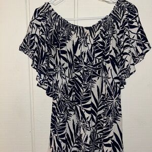 Floral Off Shoulder Dress